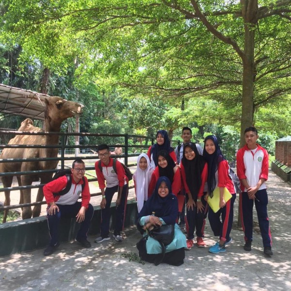 Siswa SMA Study Tour ke Siantar Zoo