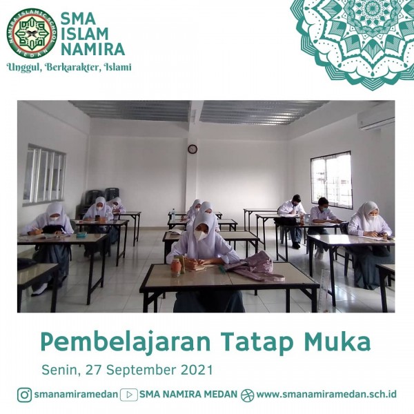 SMA Namira Laksanakan PTM Terbatas