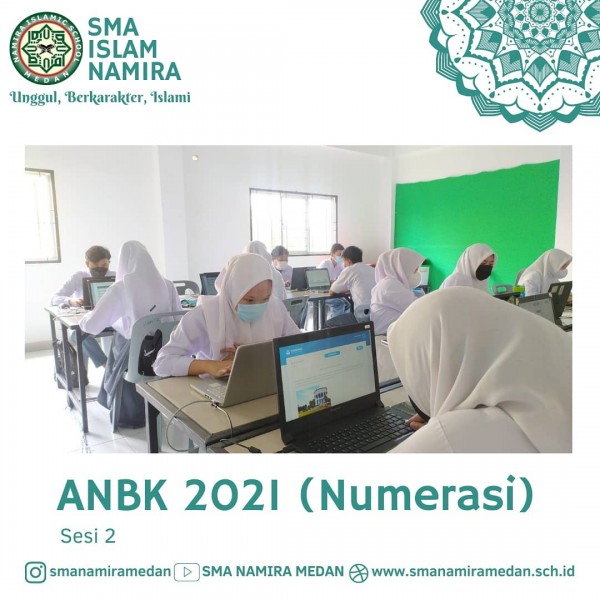 Siswa SMA Namira Ikuti ANBK 2021