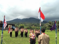 Pramuka SMA Namira Laksanakan Perjusami di Sibolangit