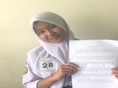 Siswa SMA Islam Namira Raih Juara 2 English Speech