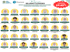 Inilah Lulusan SMA Islam Namira yang diterima di PTN Tahun 2025 sebanyak 52,45%